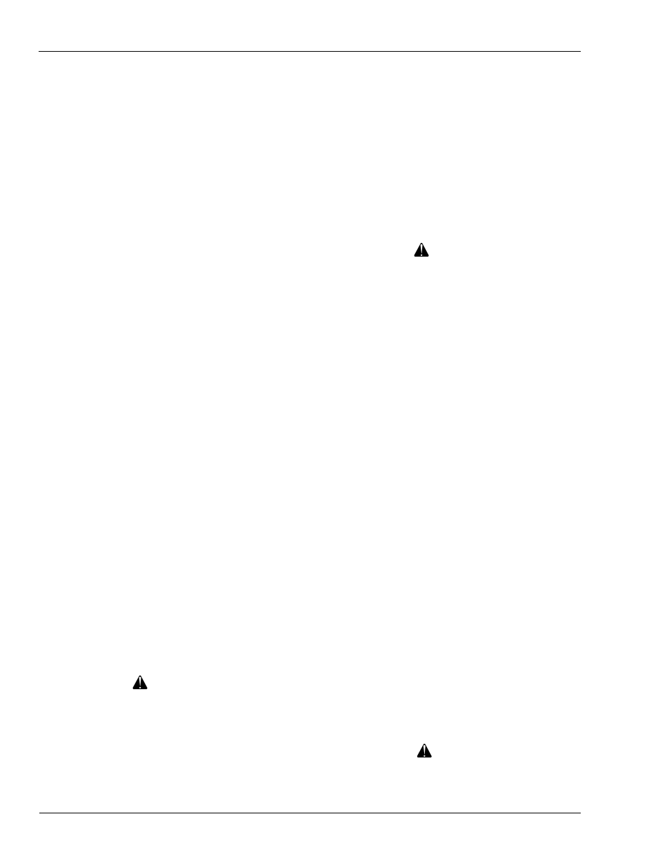 Danger, Warning | Snorkel TB85J Fixed Axle CE User Manual | Page 16 / 70