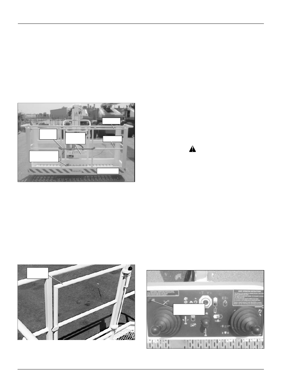 Danger | Snorkel TB85J Fixed Axle CE User Manual | Page 20 / 70