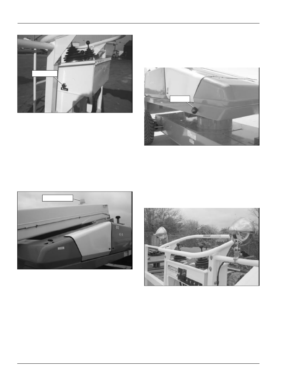 Snorkel TB85J Fixed Axle CE User Manual | Page 22 / 70