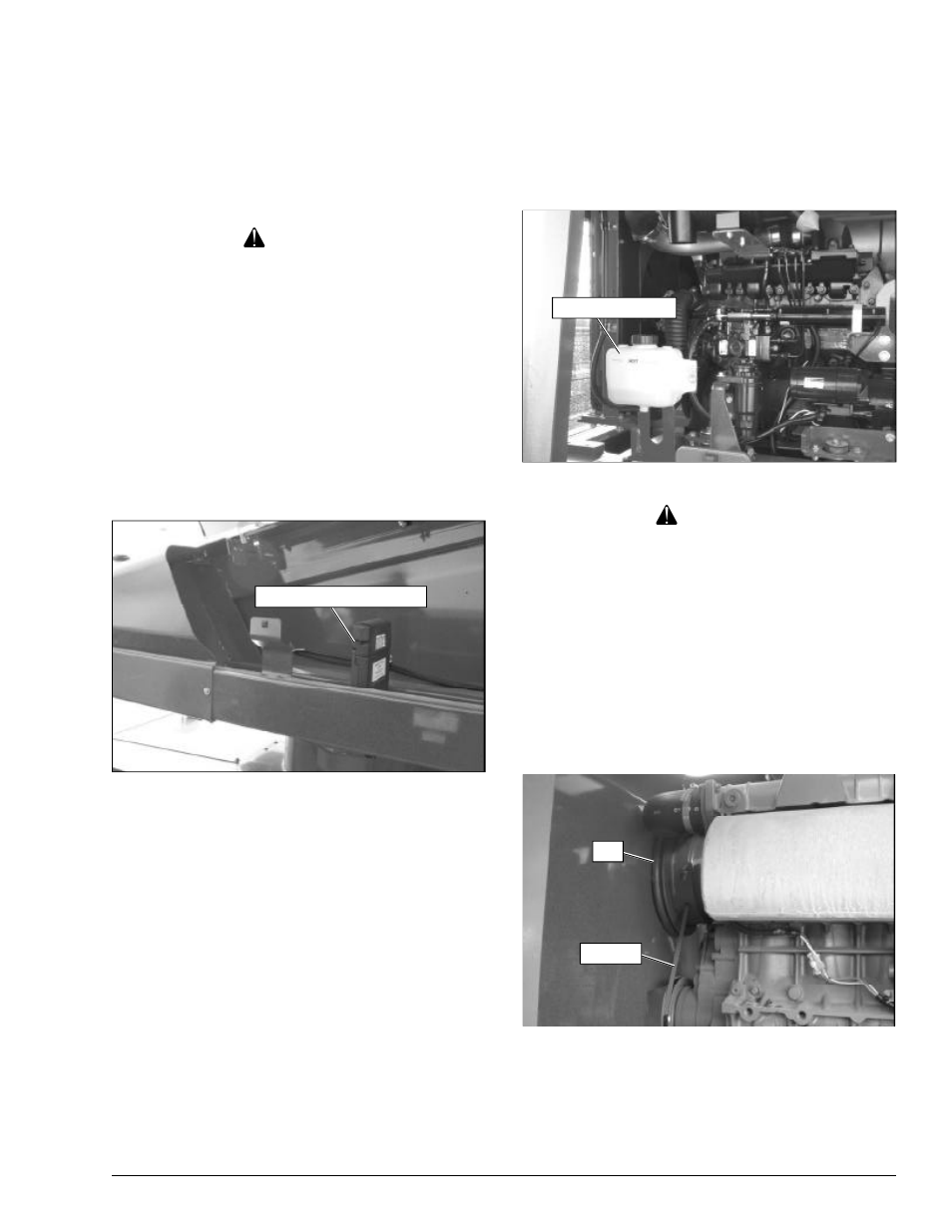 Warning, Chapter 7 – prestart inspection, Caution | Snorkel TB85J Fixed Axle CE User Manual | Page 31 / 70