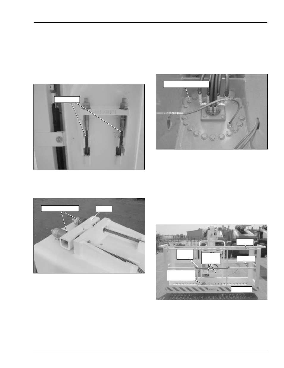 Upper control station | Snorkel TB85J Fixed Axle CE User Manual | Page 37 / 70