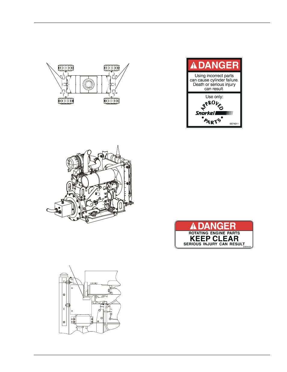 Snorkel TB85J Fixed Axle CE User Manual | Page 43 / 70