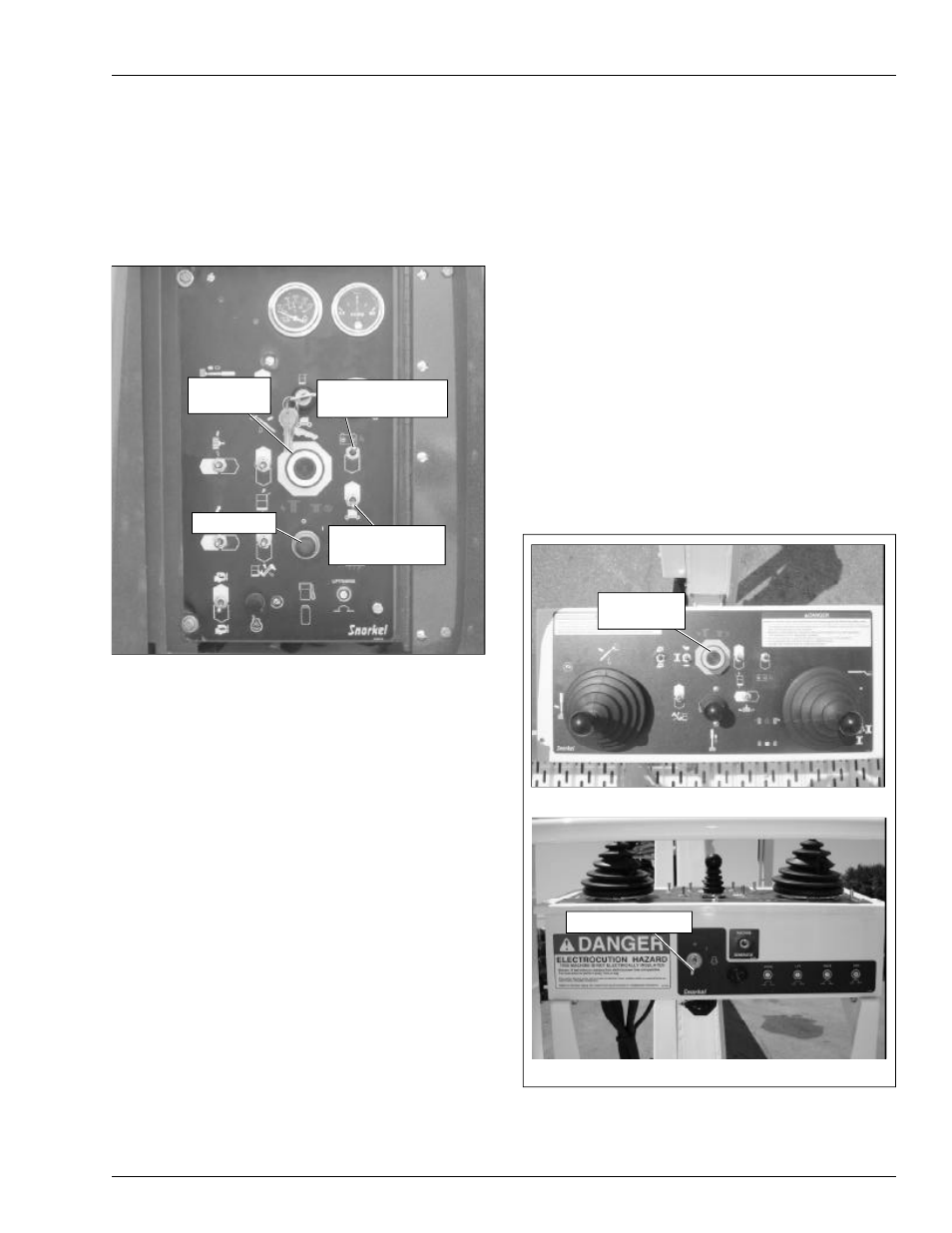 Snorkel TB85J Fixed Axle CE User Manual | Page 49 / 70