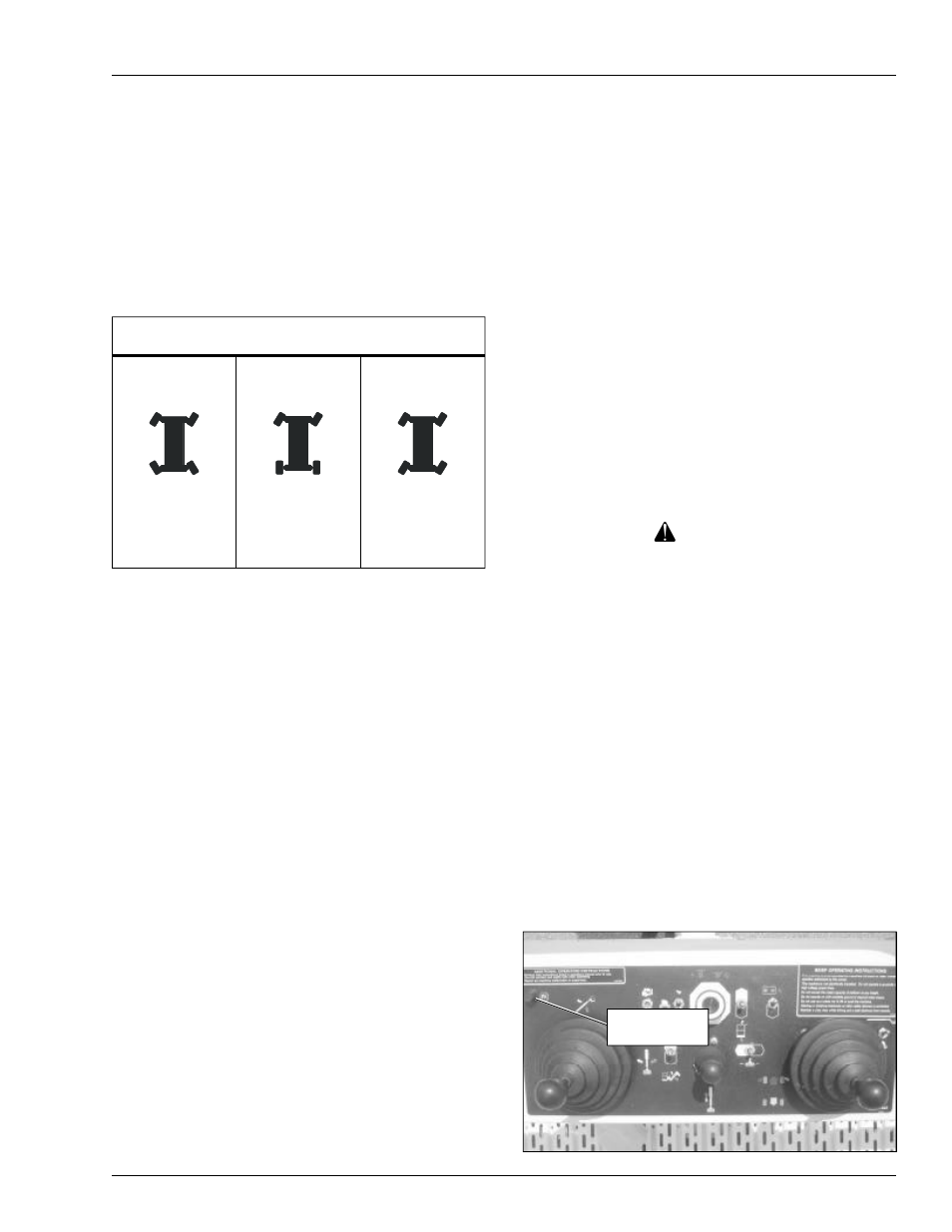Warning | Snorkel TB85J Fixed Axle CE User Manual | Page 51 / 70