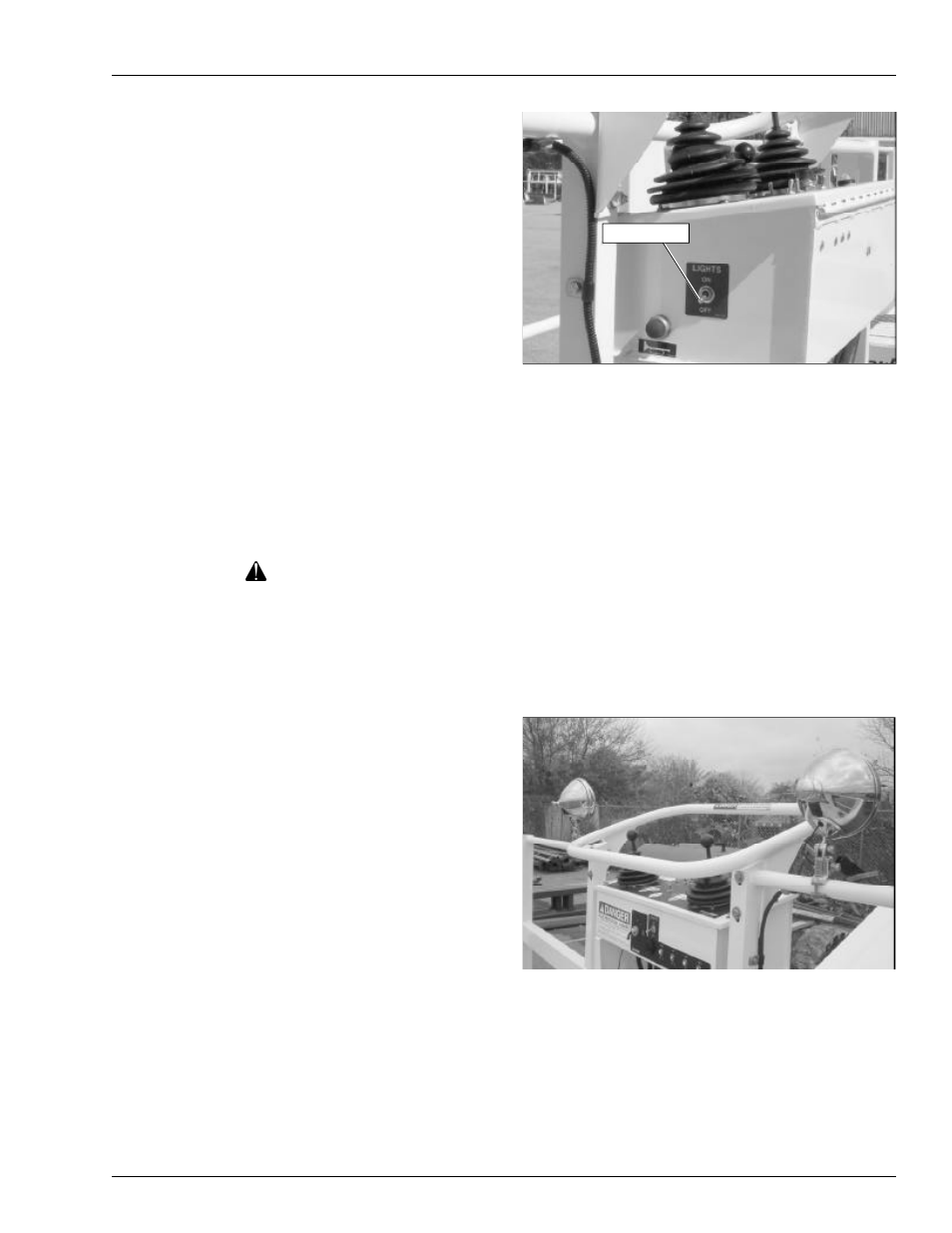 Caution | Snorkel TB85J Fixed Axle CE User Manual | Page 53 / 70