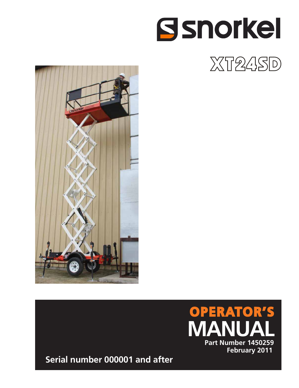 Snorkel XT24SD-sn000001+ User Manual | 46 pages
