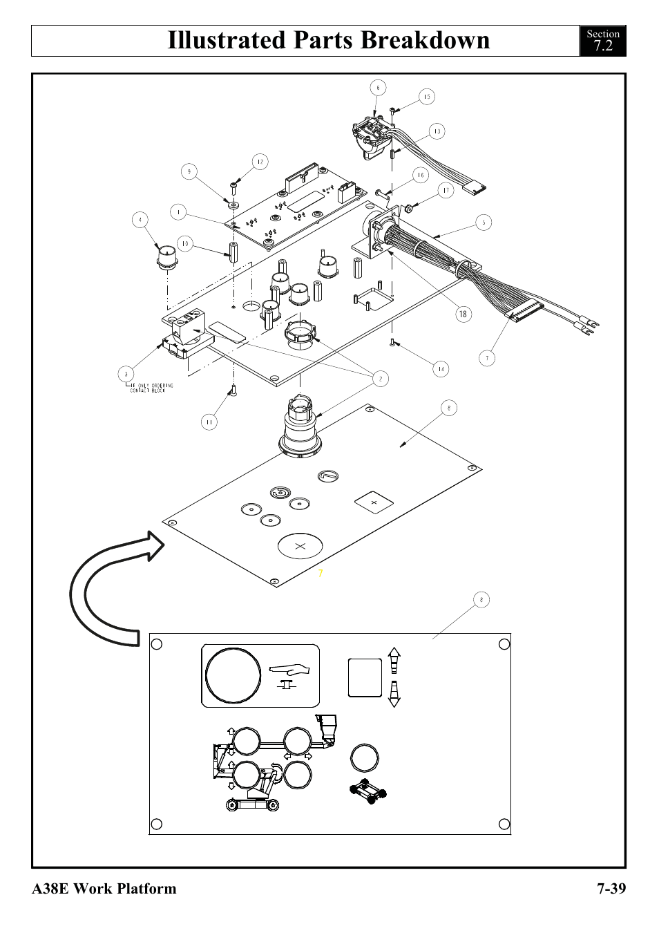 Illustrated parts breakdown | Snorkel A38E-sn004500+ User Manual | Page 117 / 132