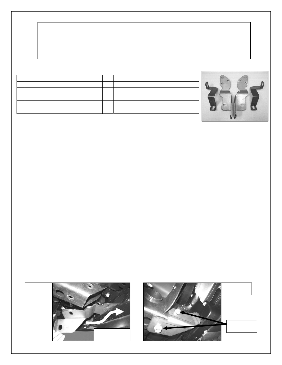 Aries Automotive 4069-2 User Manual | 2 pages