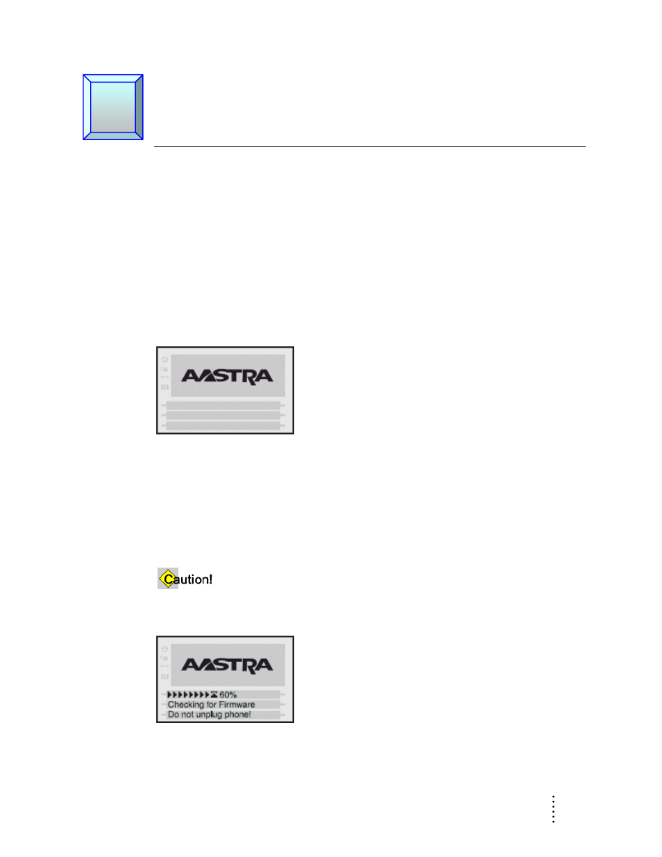 Chapter 2 getting started, Getting started, Installation and setup | When you first plug in your phone, Phone updates | Aastra Telecom 480i User Manual | Page 17 / 54
