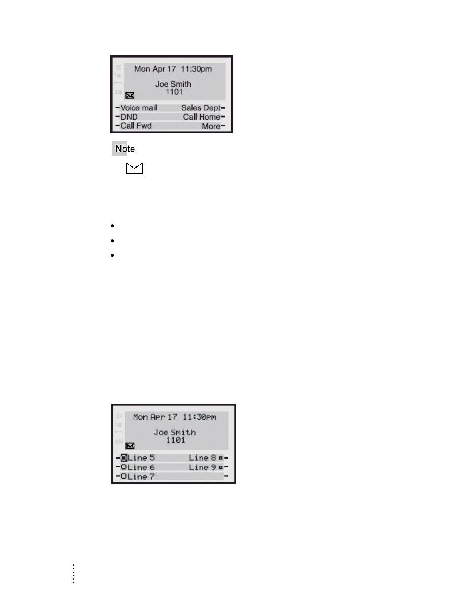 Custom softkeys, Softkeys as line/call appearances | Aastra Telecom 480i User Manual | Page 22 / 54