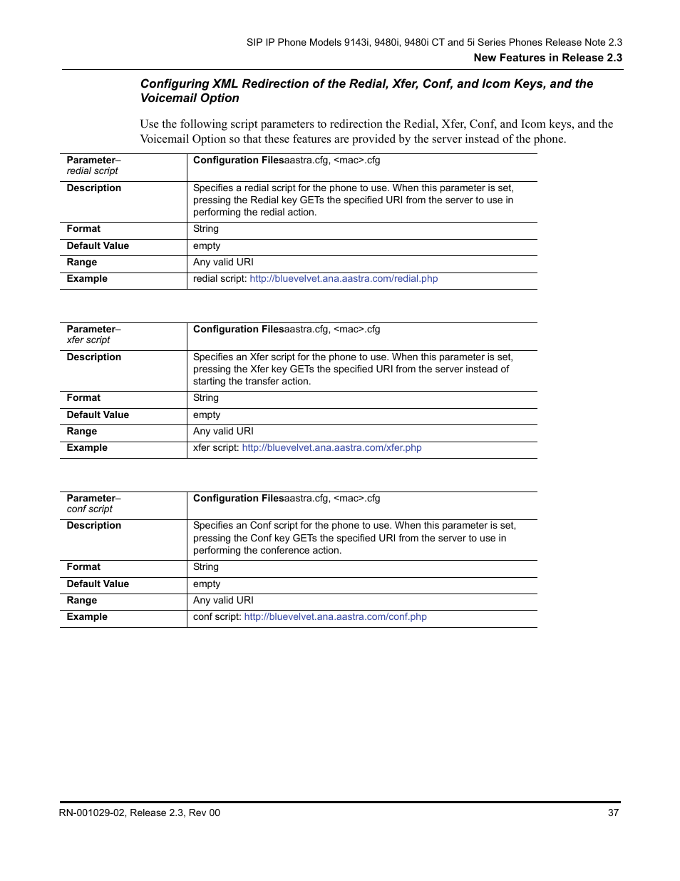 Aastra Telecom CT9143i User Manual | Page 41 / 72