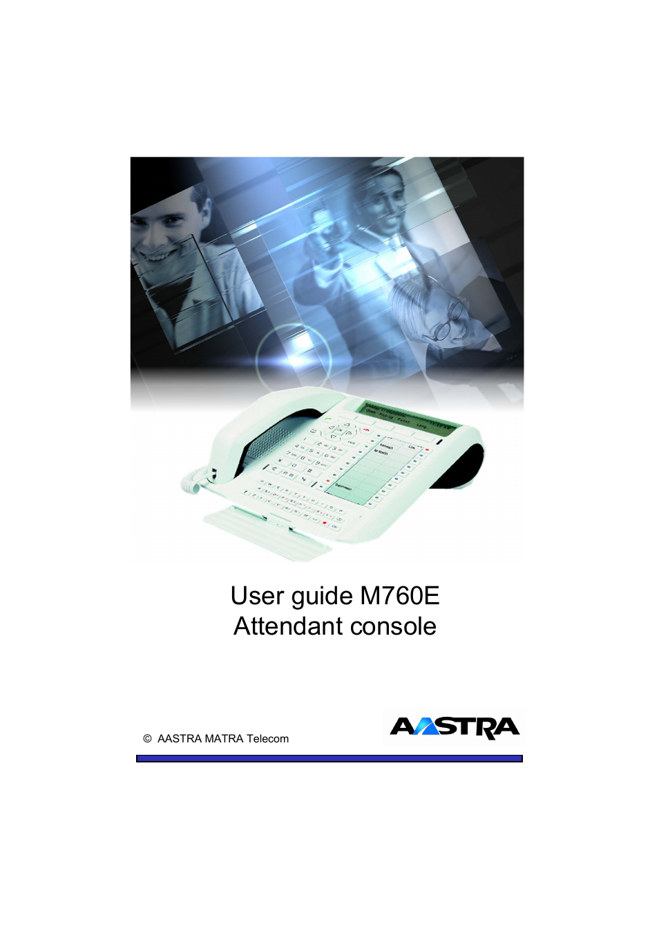 Aastra Telecom M760E User Manual | 60 pages