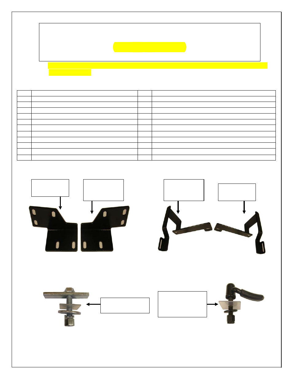 Aries Automotive 3063-2 User Manual | 6 pages