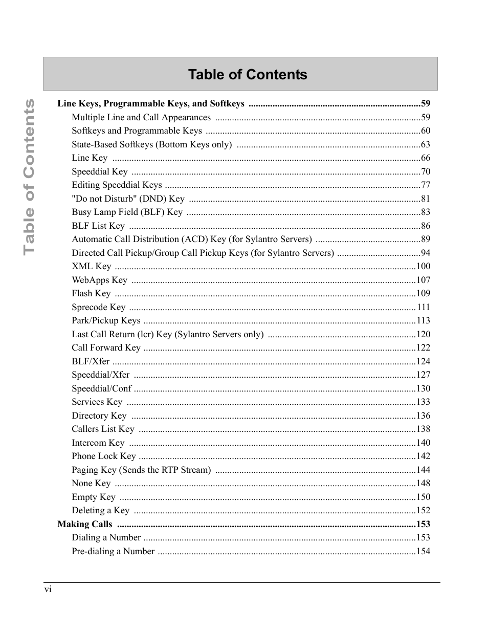 Aastra Telecom 6755i User Manual | Page 6 / 276