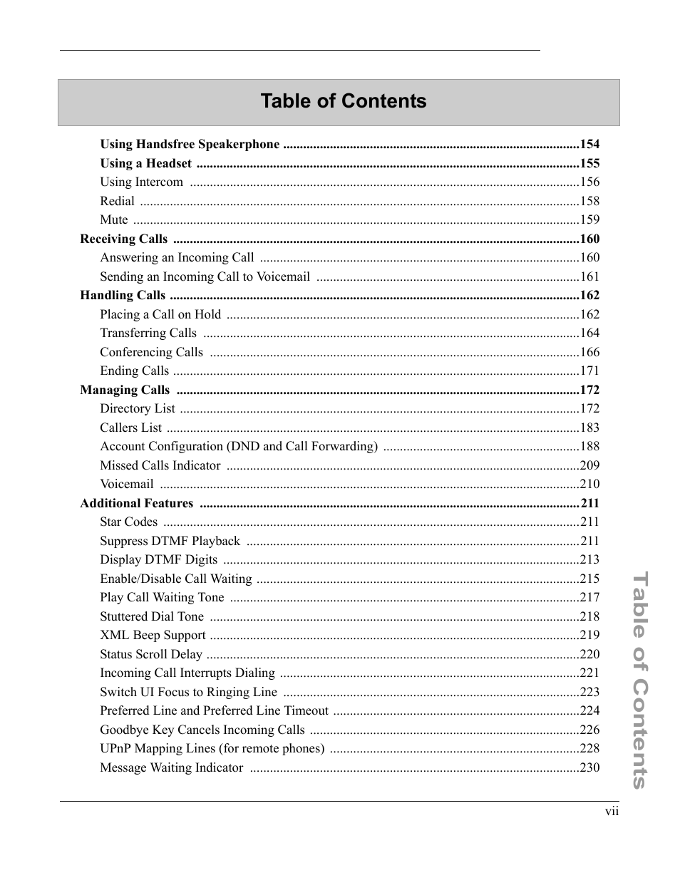 Aastra Telecom 6755i User Manual | Page 7 / 276