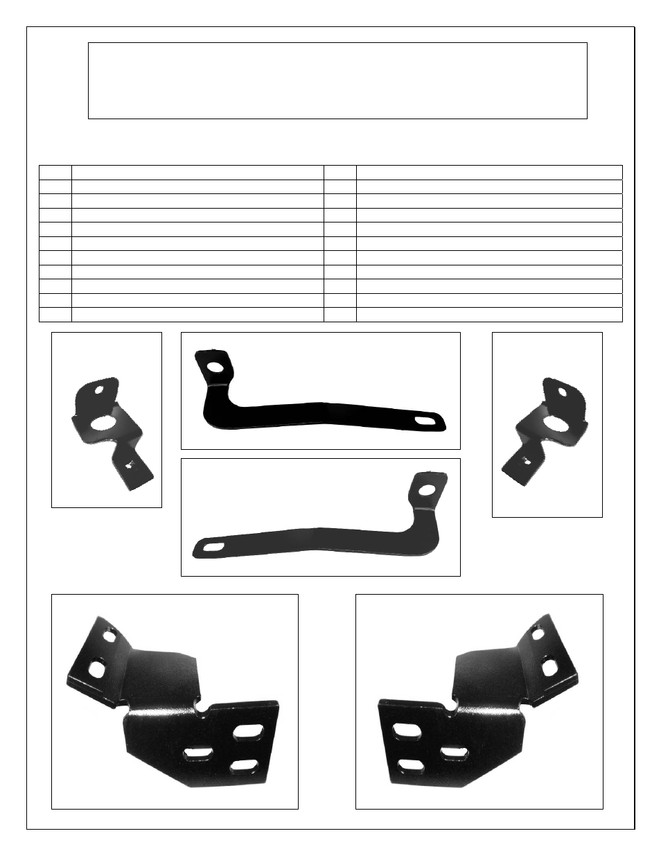 Aries Automotive 6056-2 User Manual | 4 pages