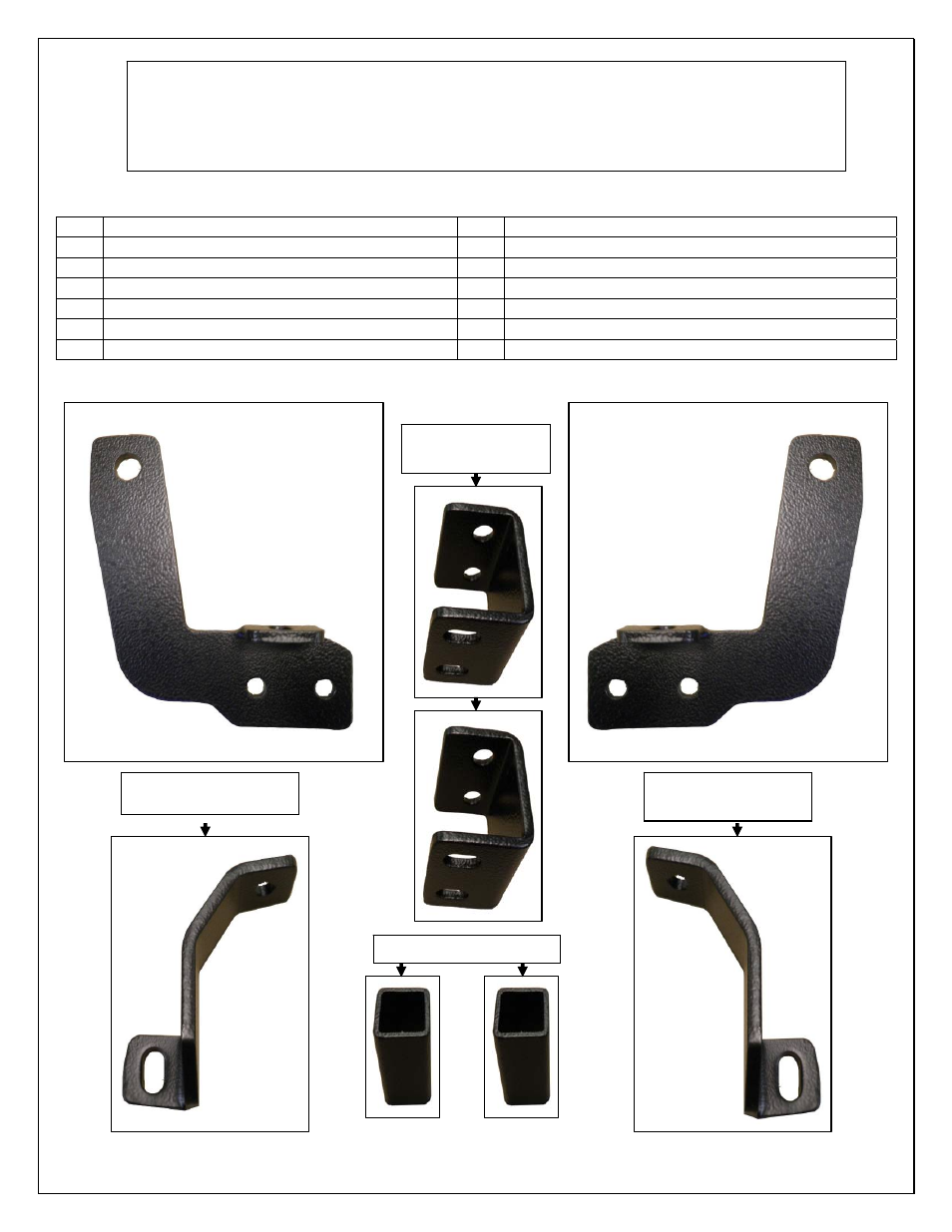 Aries Automotive 1043 User Manual | 4 pages