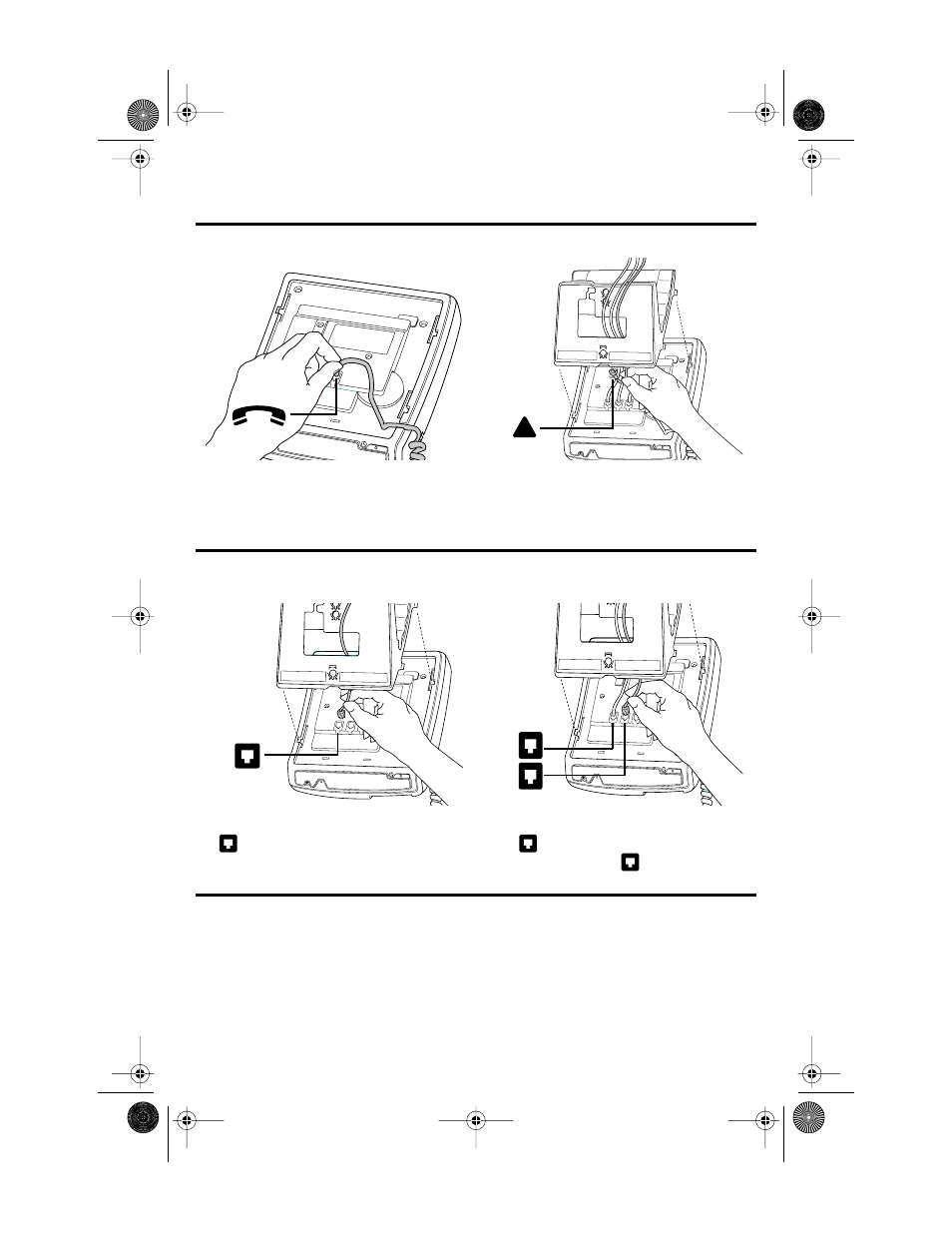 Basic installation, Connecting the handset cord, Connecting the power adaptor | Aastra Telecom MERIDIAN 9417CW User Manual | Page 8 / 52