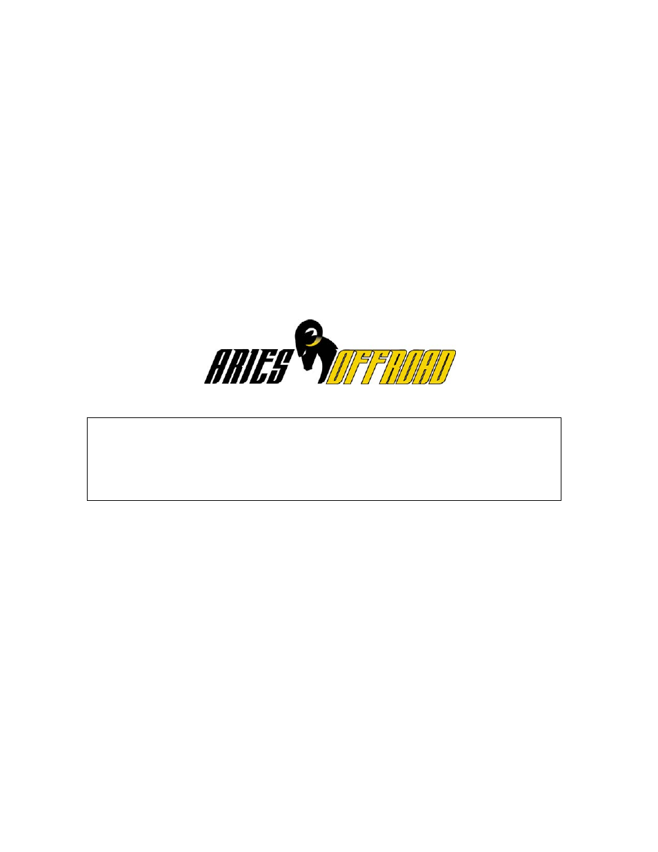Aries Automotive 8044 User Manual | 5 pages