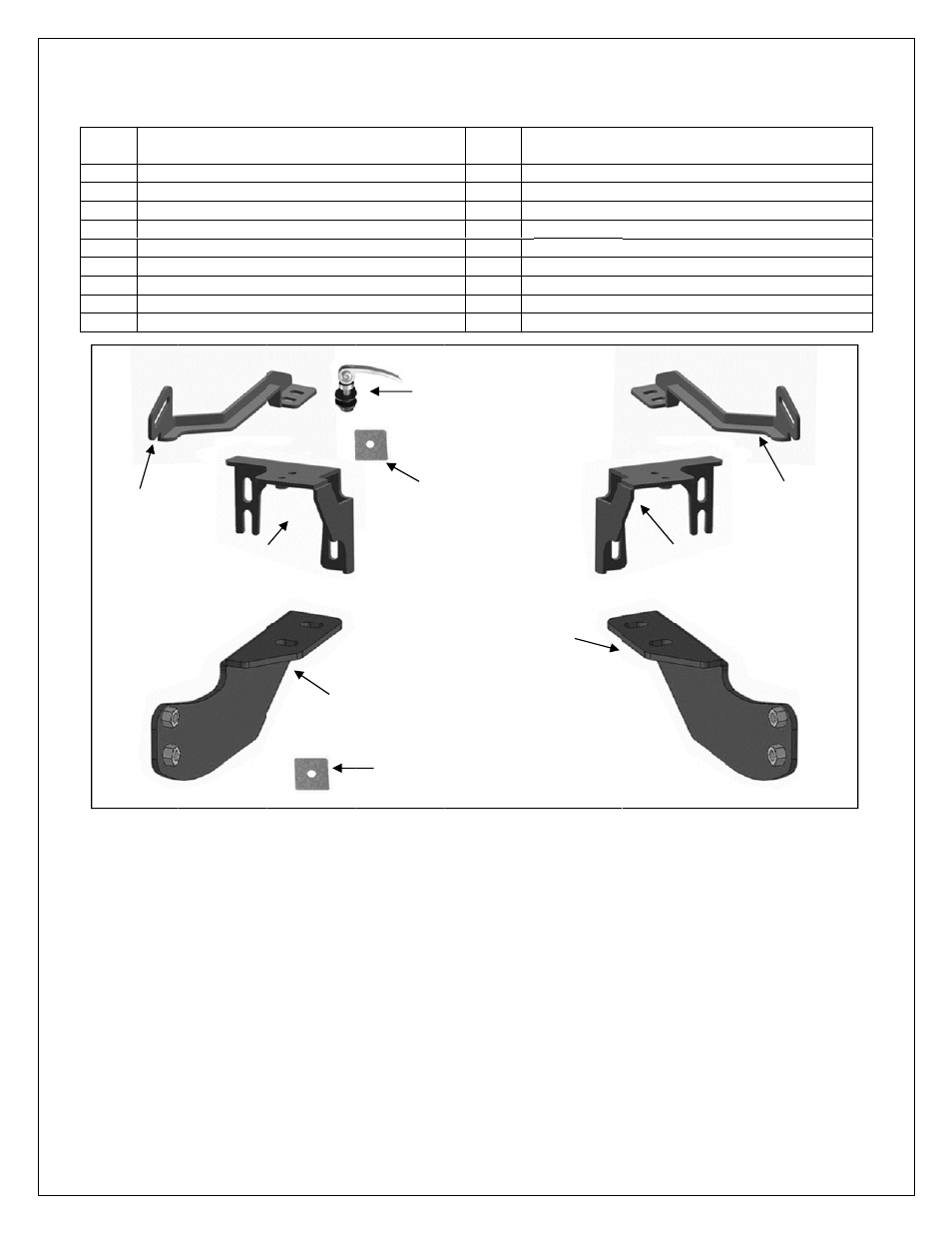 Aries Automotive 2067-2 User Manual | Page 2 / 9