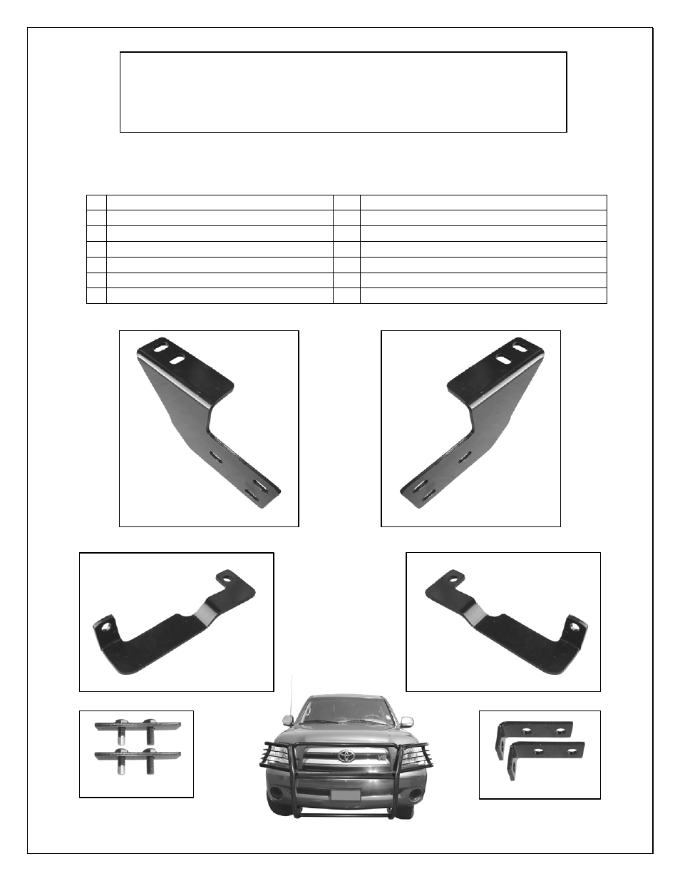 Aries Automotive 2053 User Manual | 3 pages