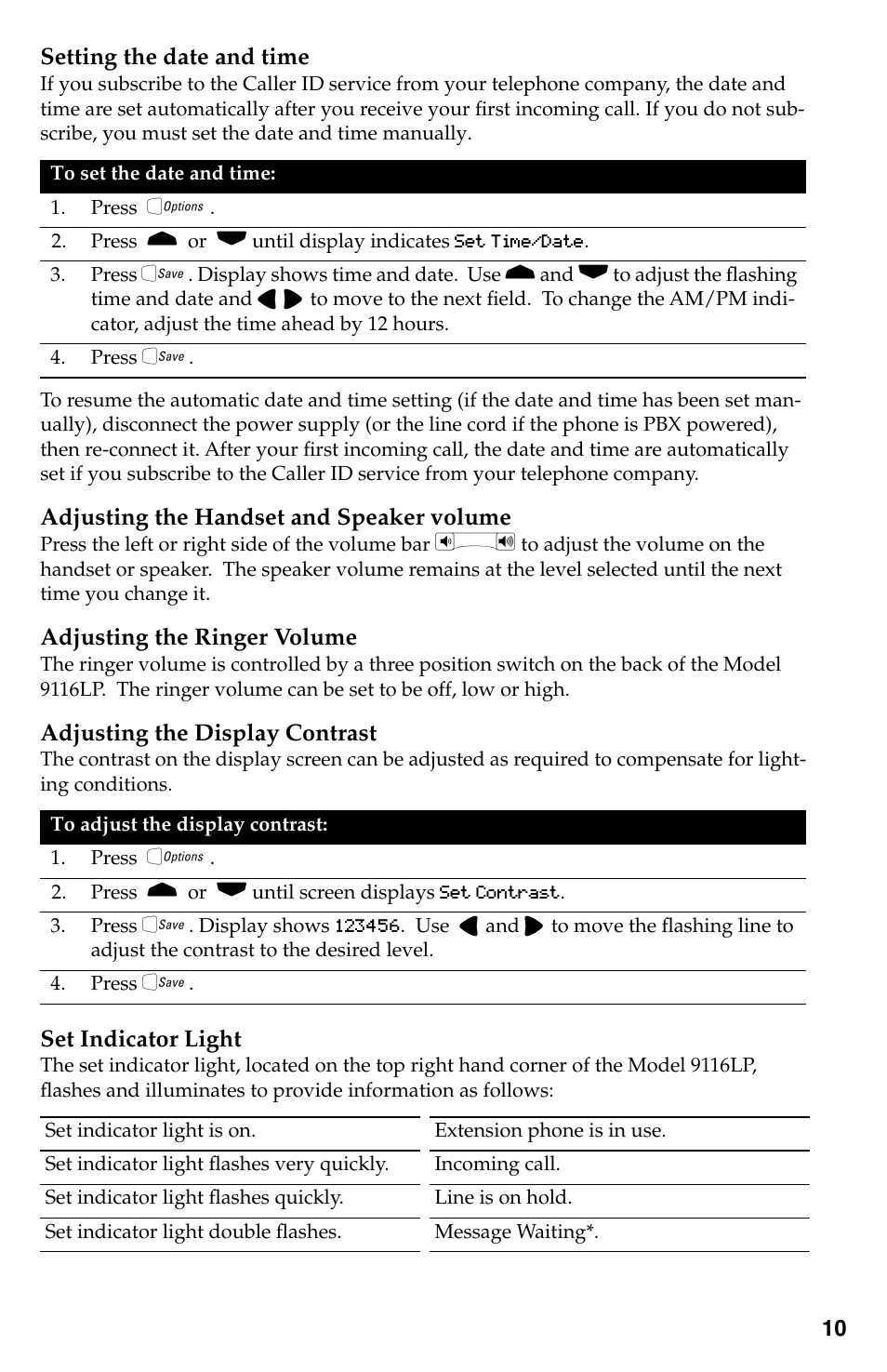 Making and answering calls | Aastra Telecom 9116LP User Manual | Page 13 / 28