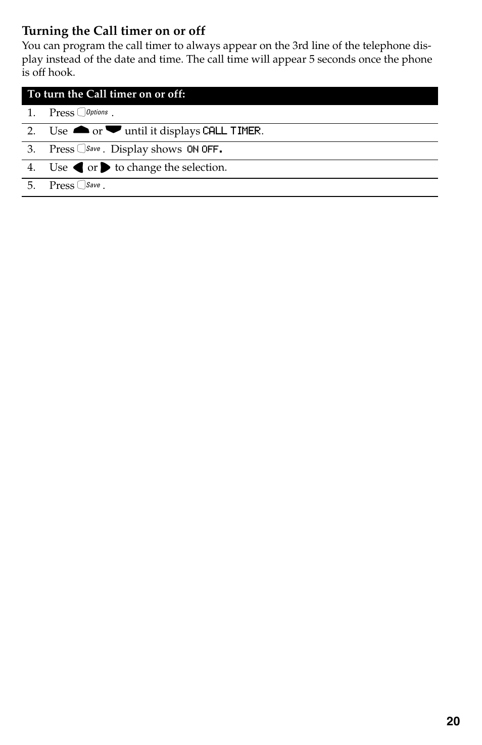 Advanced features | Aastra Telecom 9116LP User Manual | Page 23 / 28