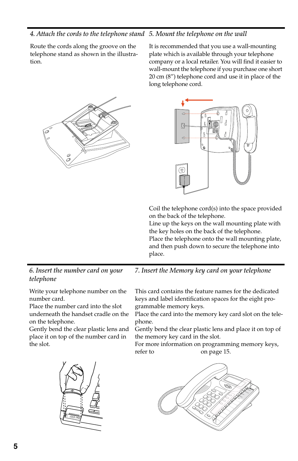 Basic installation, On page 15 | Aastra Telecom 9116LP User Manual | Page 8 / 28