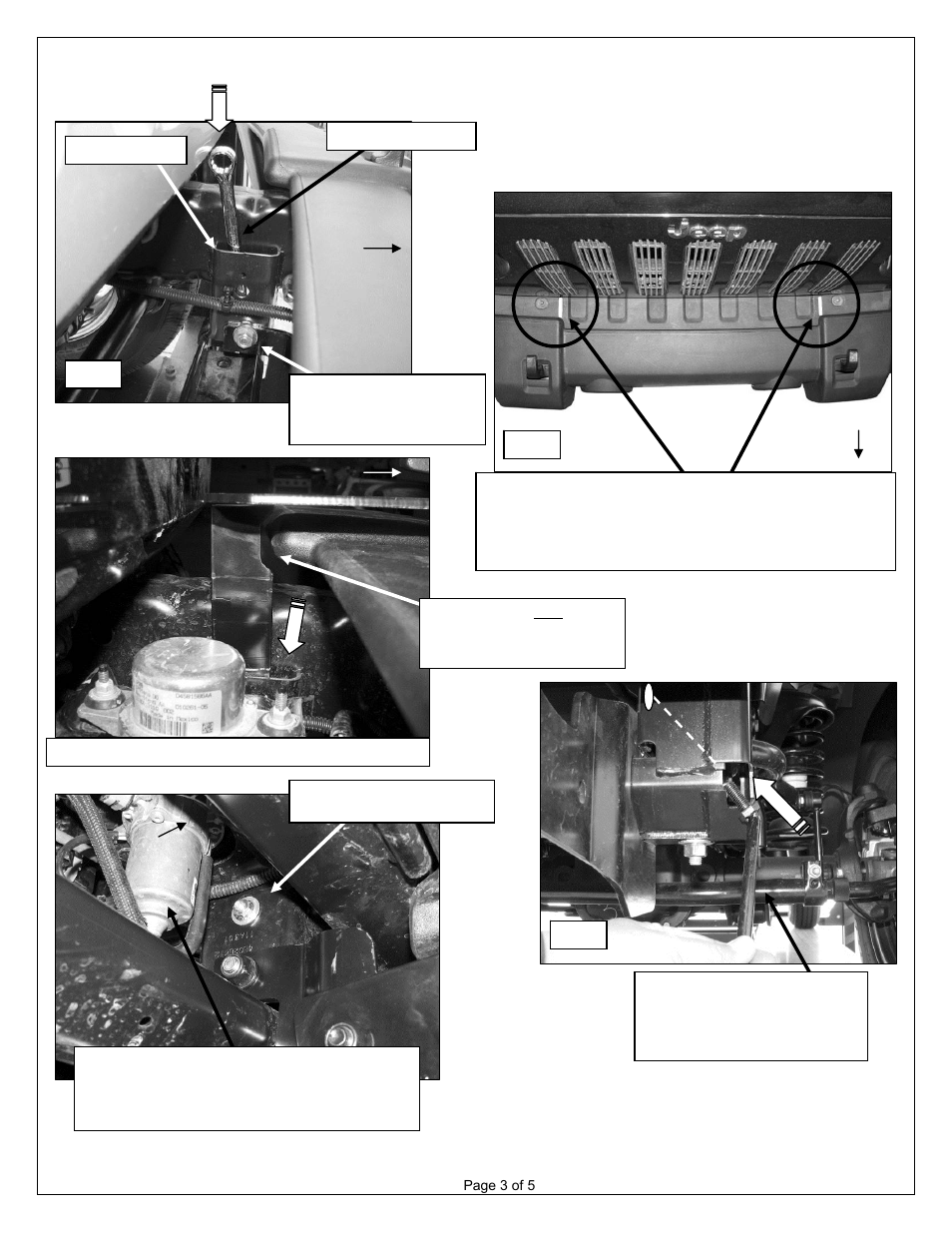 Aries Automotive P1050 User Manual | Page 4 / 6
