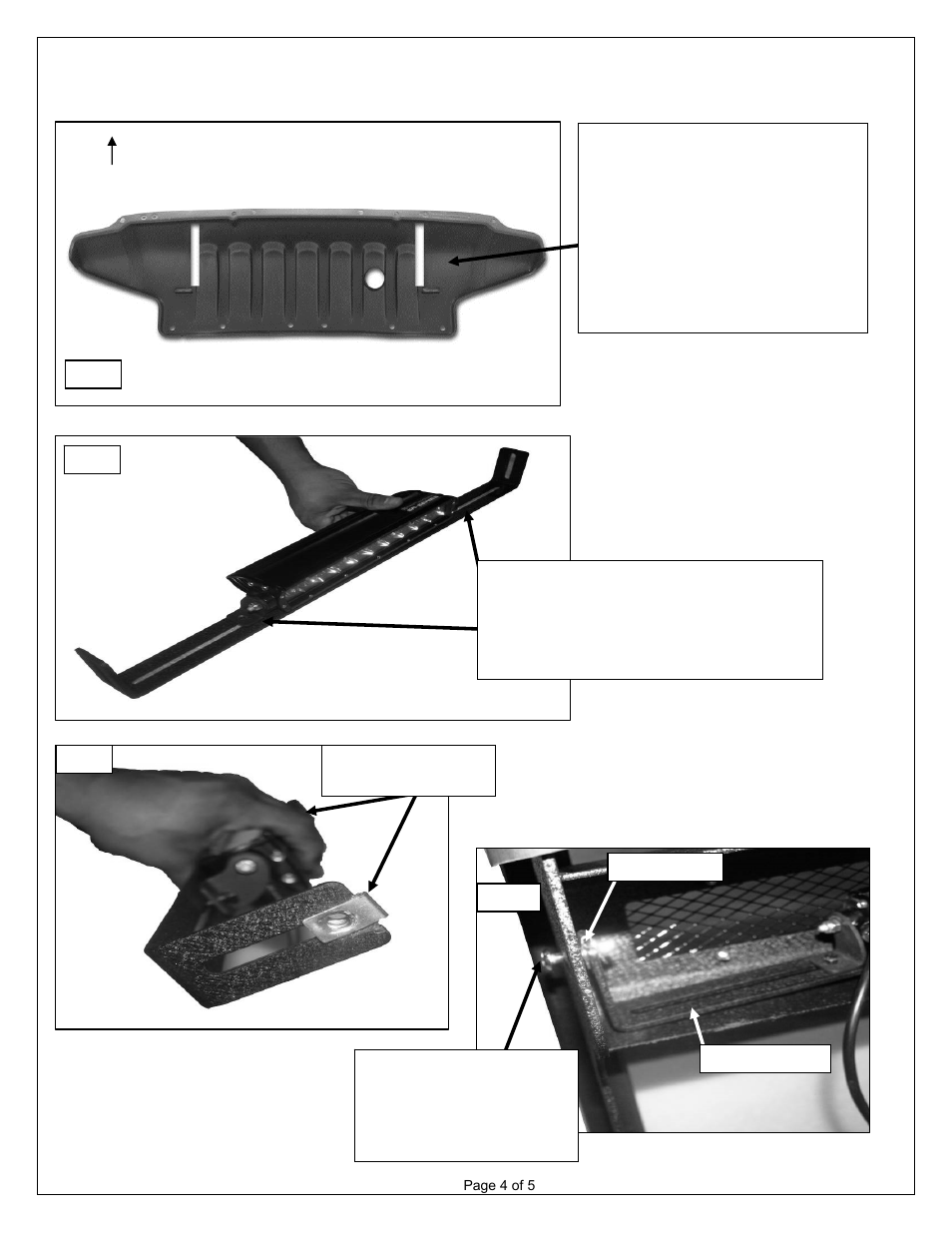 Aries Automotive P1050 User Manual | Page 5 / 6