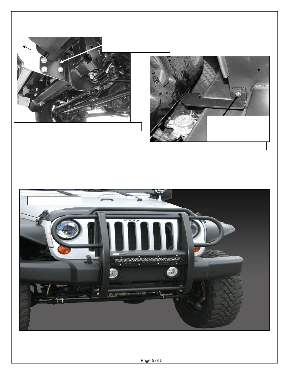Aries Automotive P1050 User Manual | Page 6 / 6