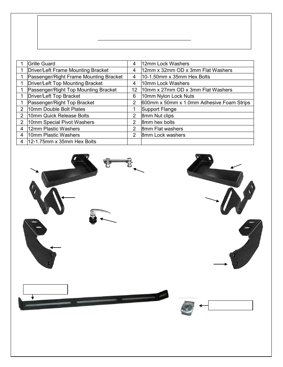 Aries Automotive P2062 User Manual | 8 pages