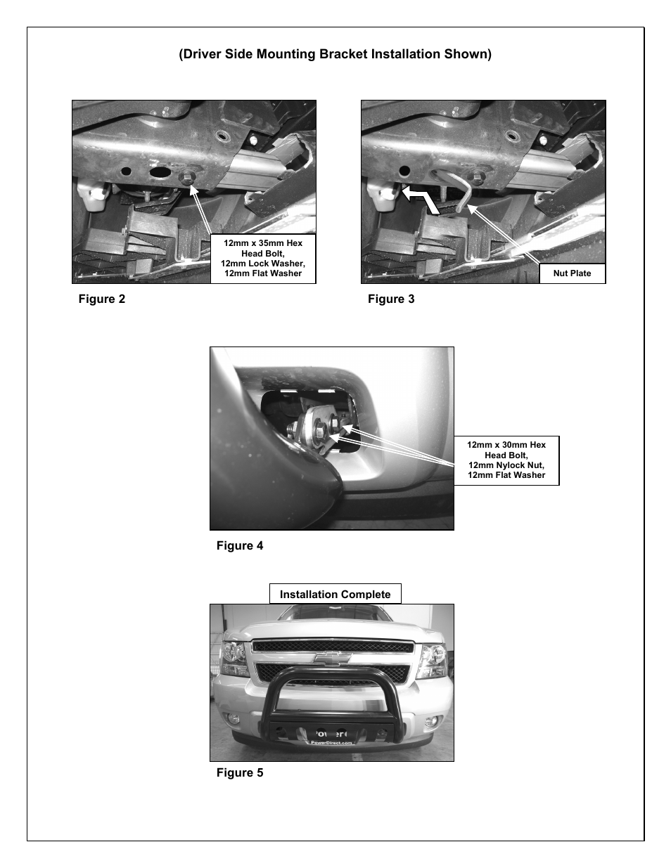 Aries Automotive B35-4007 User Manual | Page 2 / 2