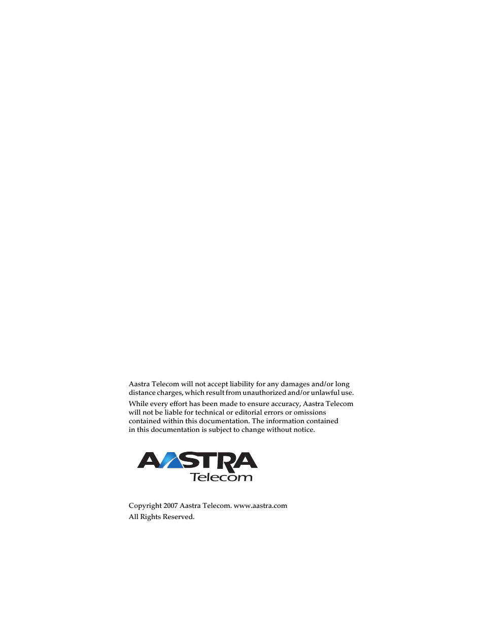 Aastra Telecom 53i IP Phone User Manual | Page 2 / 102