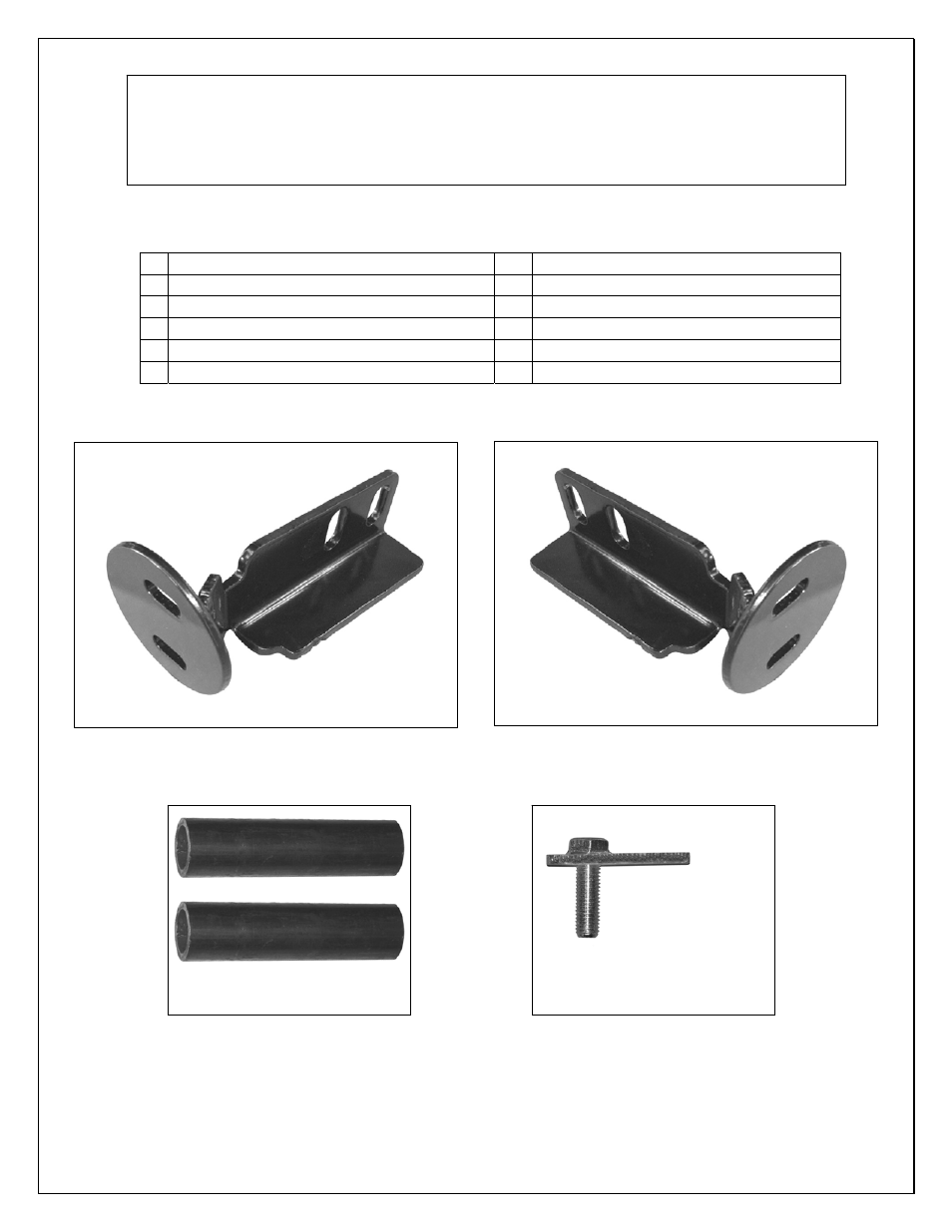 Aries Automotive B35-4005 User Manual | 3 pages