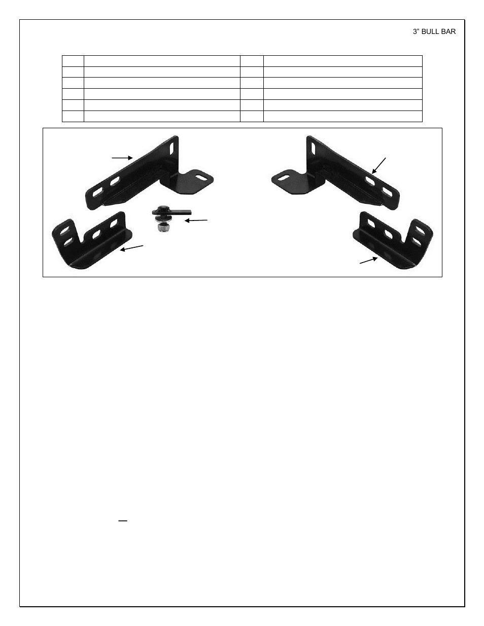 Aries Automotive B35-4013 User Manual | 3 pages