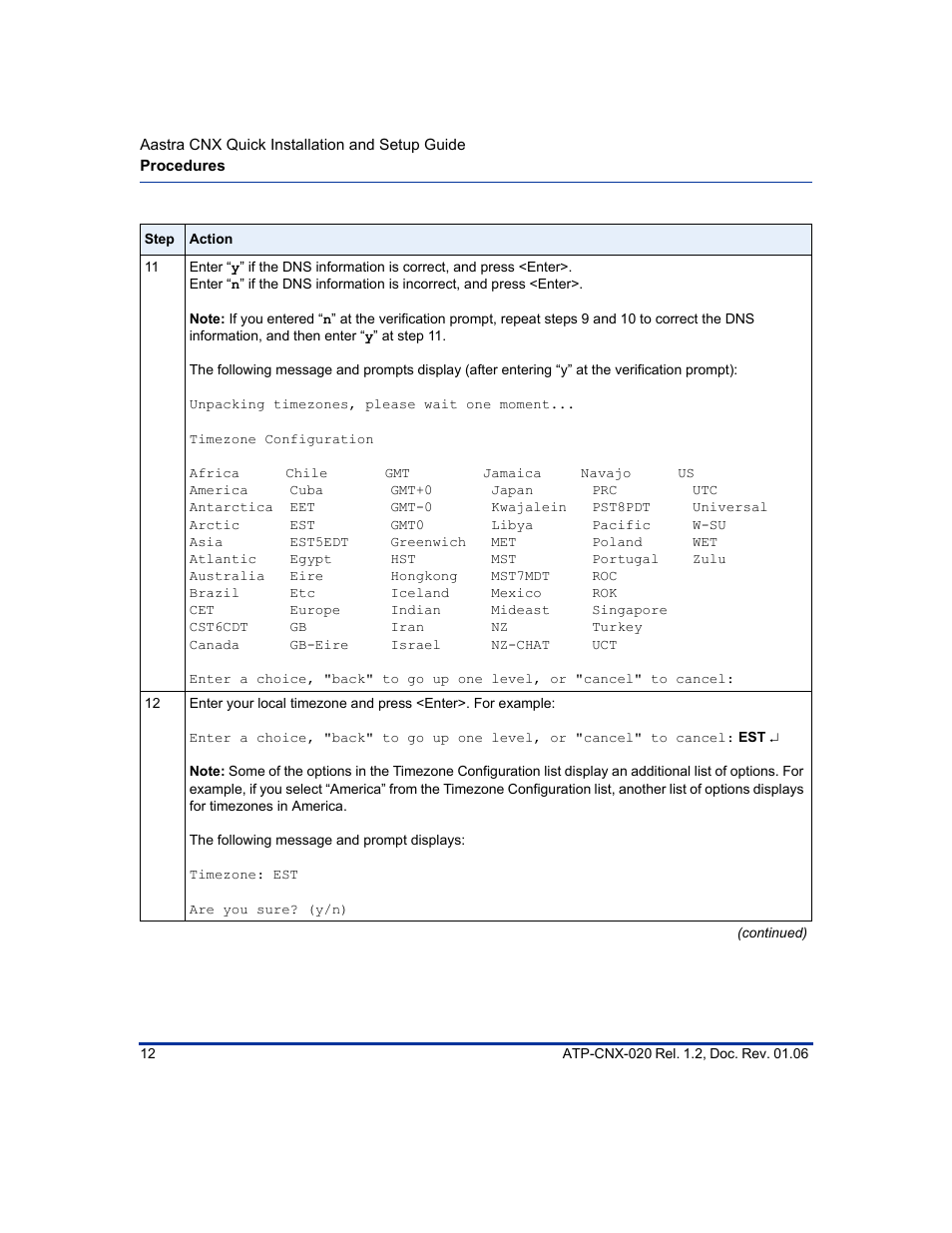 Aastra Telecom ATP-CNX-020 User Manual | Page 26 / 32