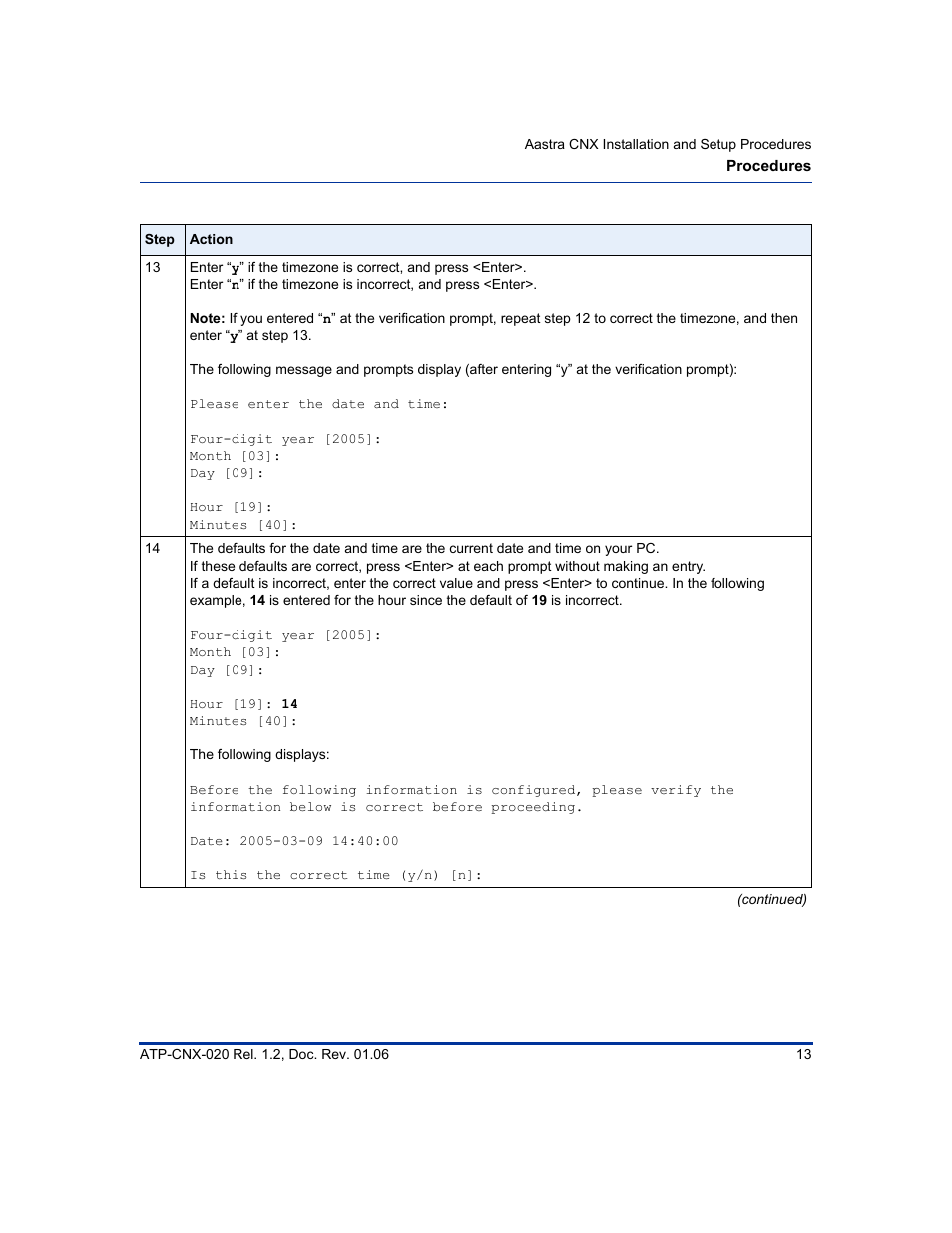 Aastra Telecom ATP-CNX-020 User Manual | Page 27 / 32