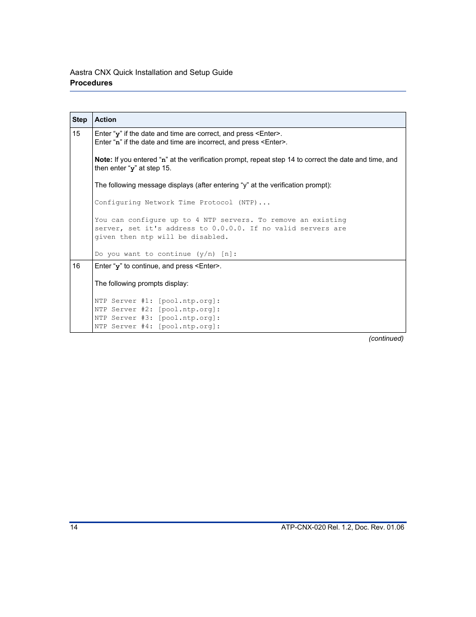 Aastra Telecom ATP-CNX-020 User Manual | Page 28 / 32