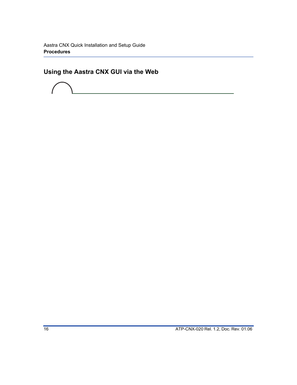 Using the aastra cnx gui via the web, Using the, Aastra cnx gui via the web | Aastra Telecom ATP-CNX-020 User Manual | Page 30 / 32