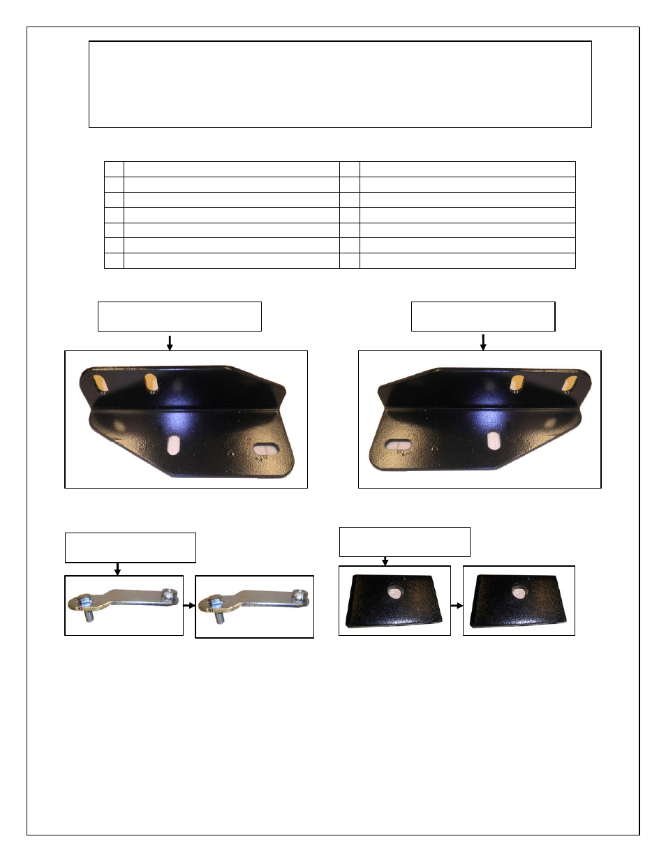 Aries Automotive B35-3013 User Manual | 4 pages