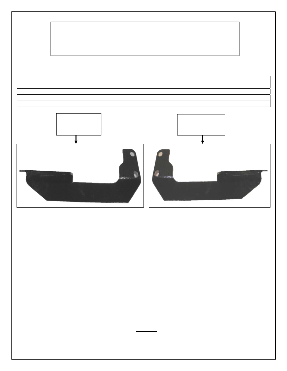 Aries Automotive B35-1003 User Manual | 3 pages