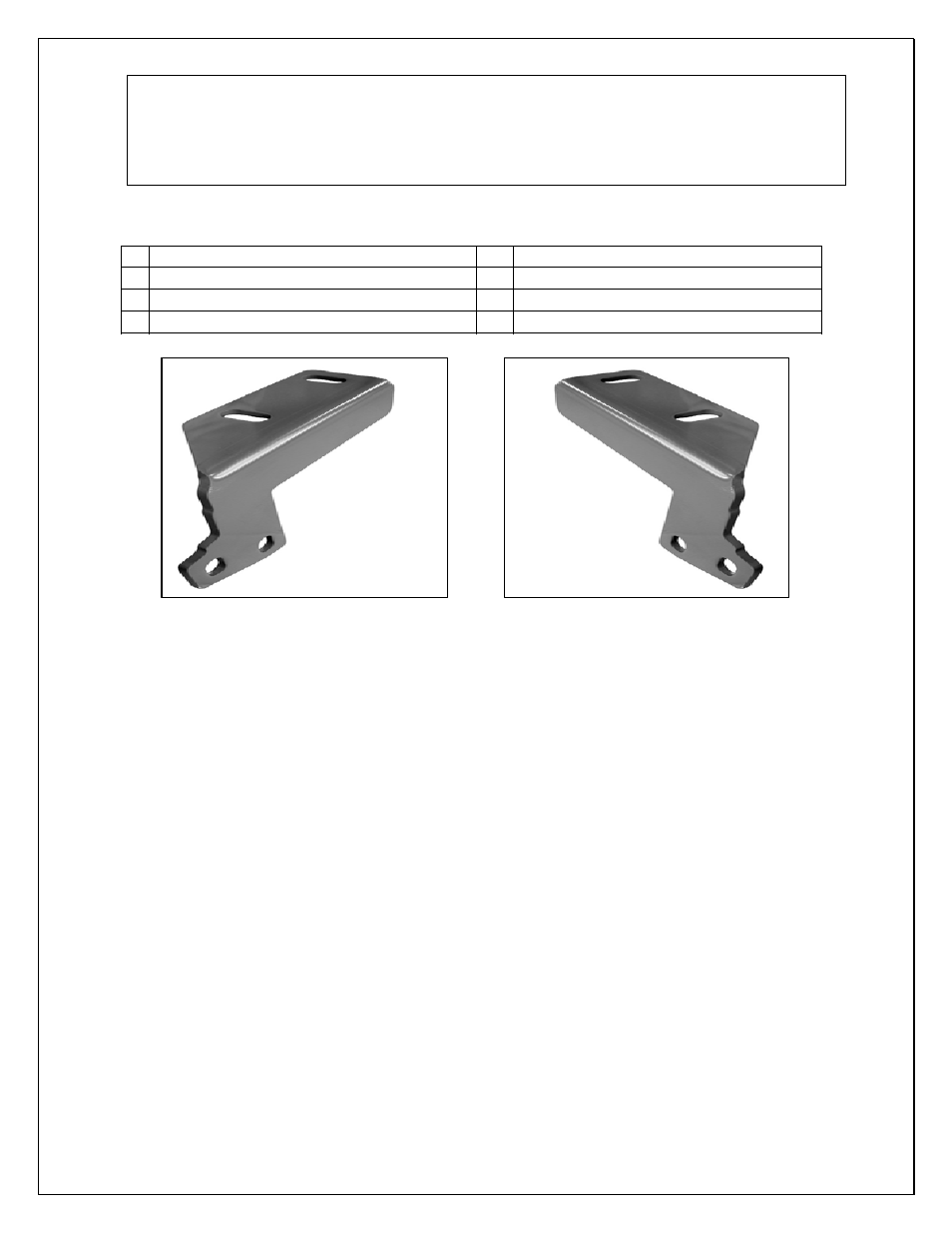 Aries Automotive B35-9003 User Manual | 2 pages