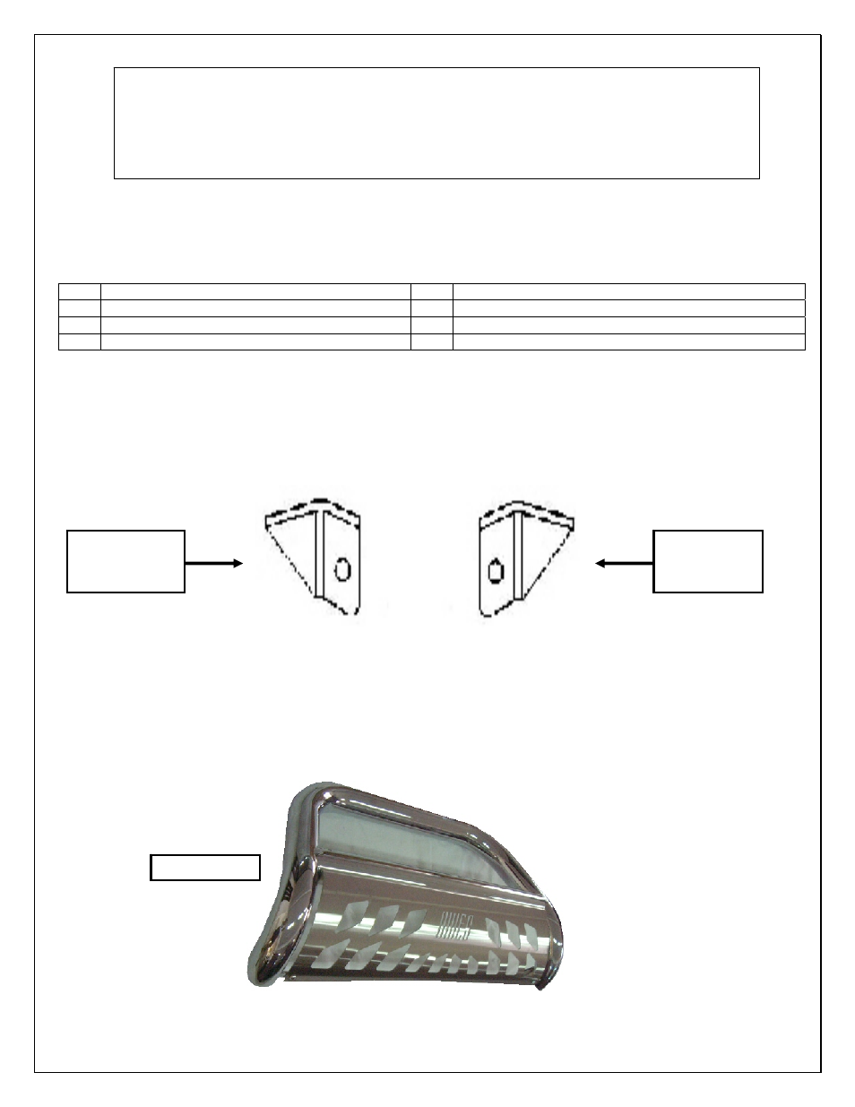 Aries Automotive B35-2000 User Manual | 2 pages