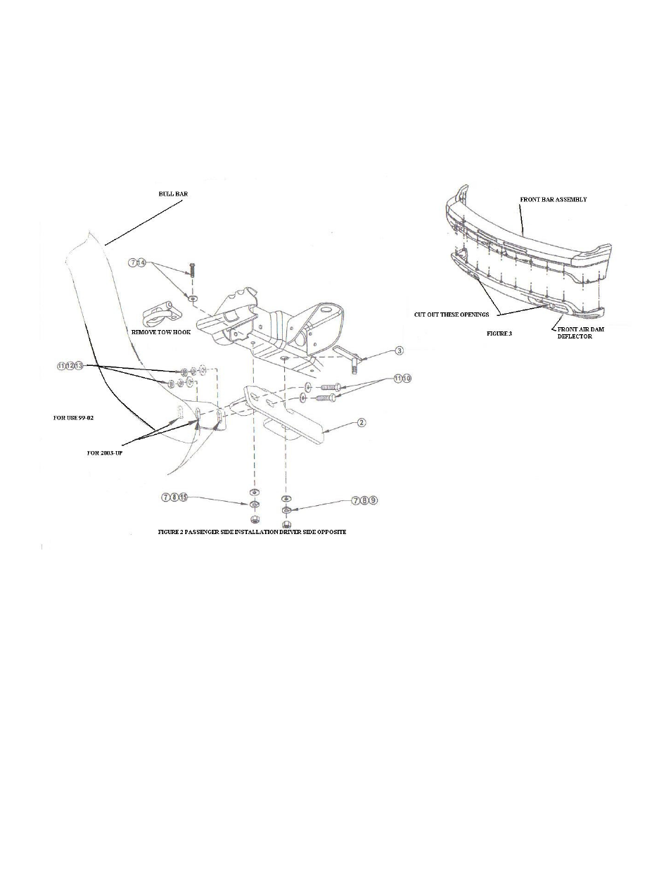 Aries Automotive 45-4001 User Manual | Page 2 / 2