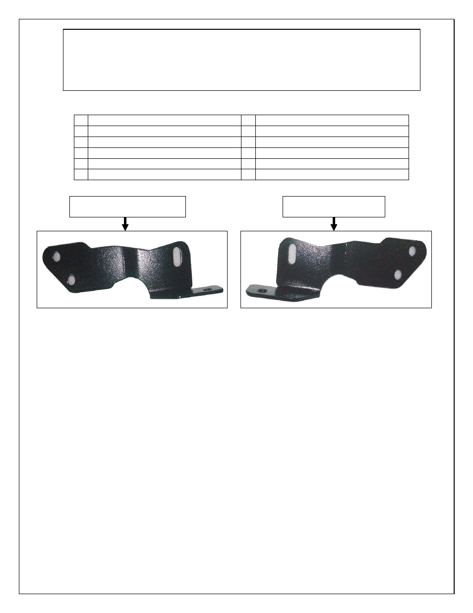 Aries Automotive 45-4011 User Manual | 2 pages