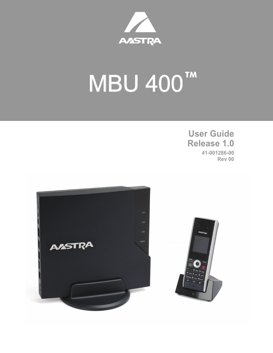Aastra Telecom MBU 400 41-001286-00 User Manual | 72 pages