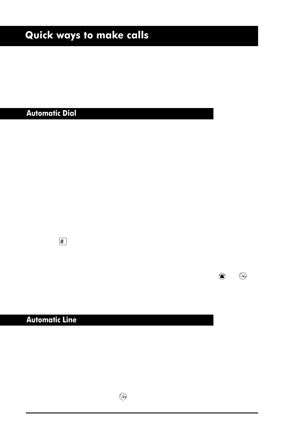 Quick ways to make calls | Aastra Telecom M6320 User Manual | Page 19 / 48