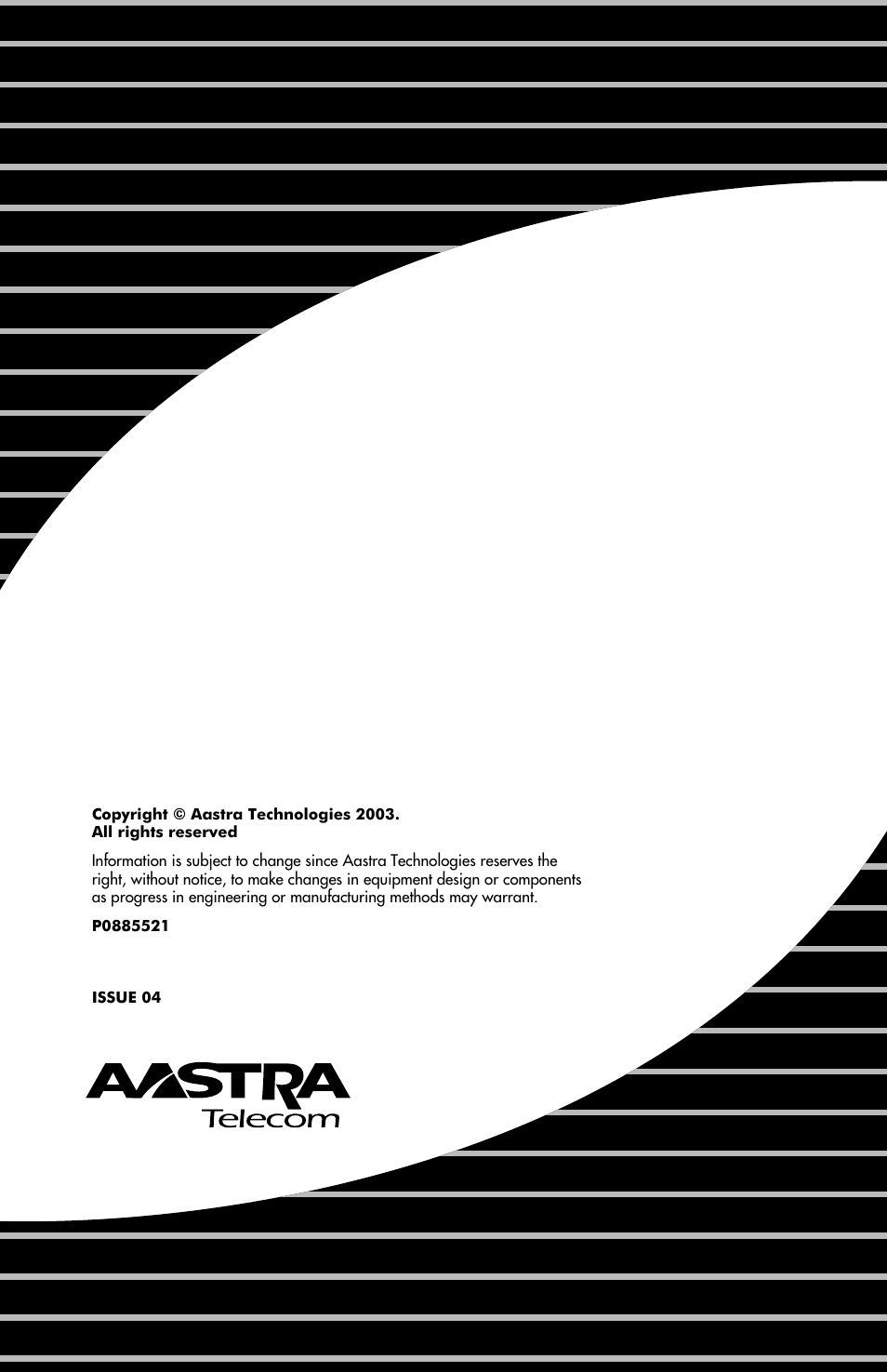 Aastra Telecom M6320 User Manual | Page 48 / 48