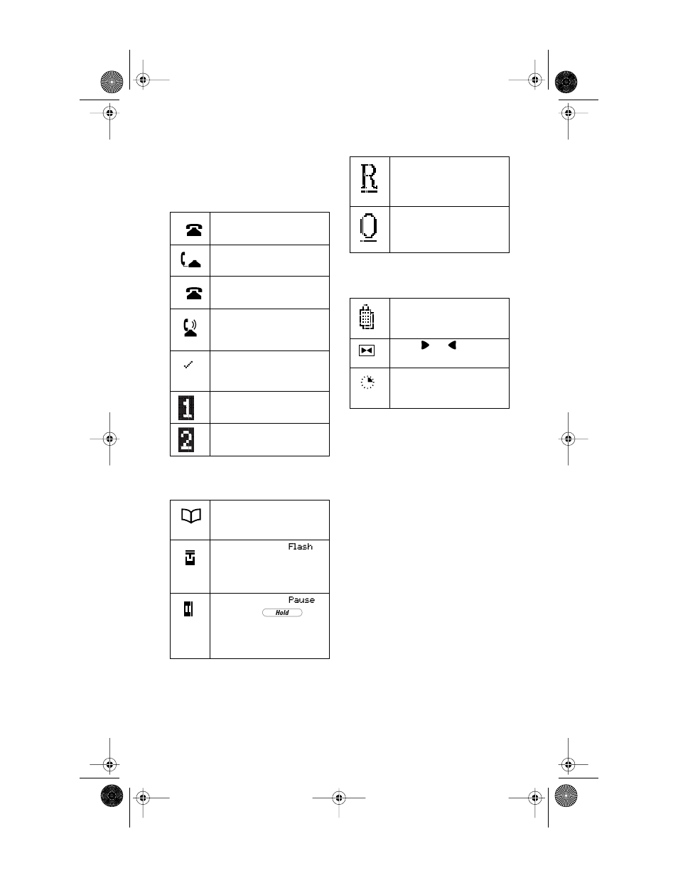 Icons | Aastra Telecom 392 User Manual | Page 19 / 24